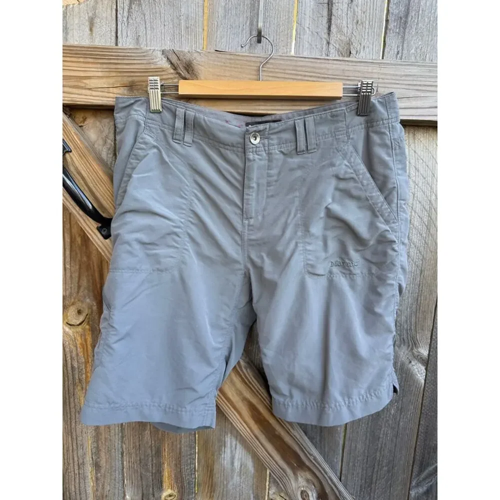 Marmot Women's Lobo's Shorts Size 10 Gray